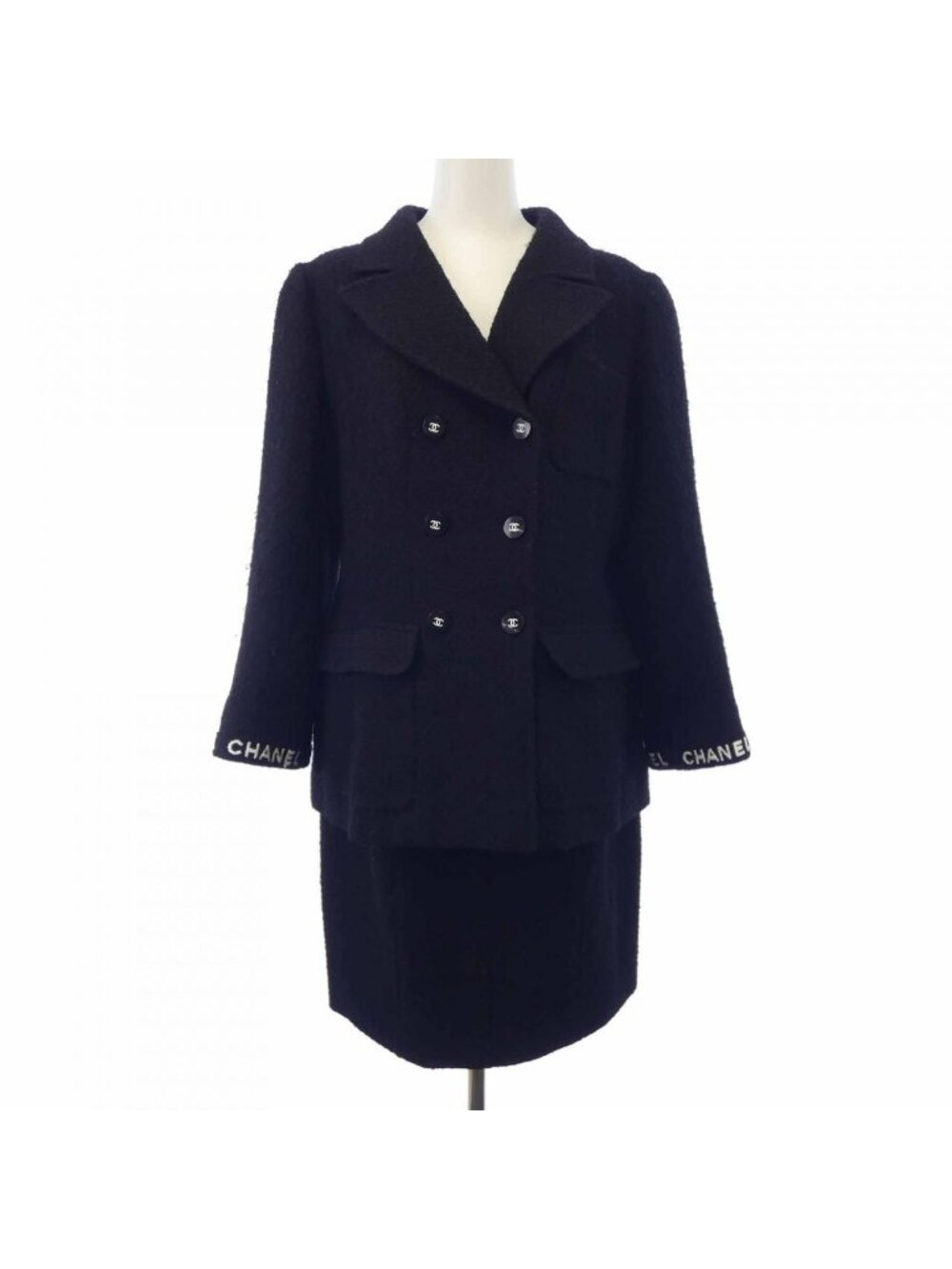 Chanel Vintage Suit Black